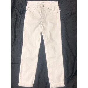 STS Blue Riley Slim Boyfriend High Rise Jeans Optic White Size 25